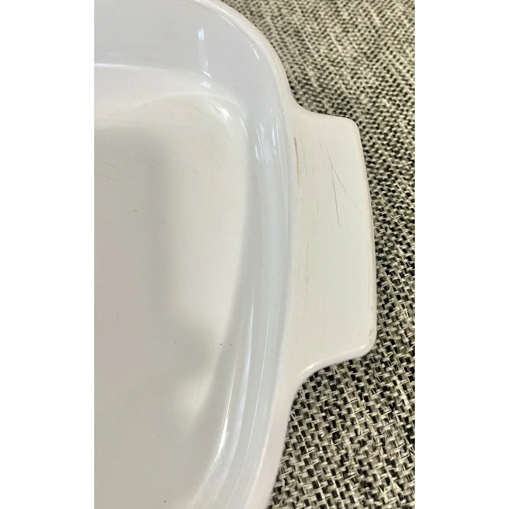 Vintage CorningWare Wildflower A-10-B Square Casserole Dish 10x10 USA No‎ Lid